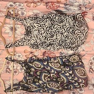 Lane Bryant tank tops w layered ruffles / flow size 16W..***2 tops/bund…